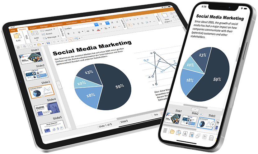 Presentations per iOS e Android