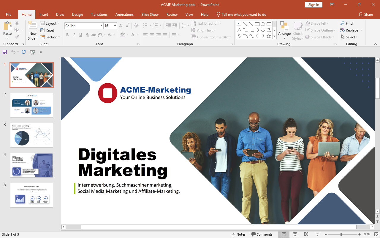 Microsoft Office: PowerPoint