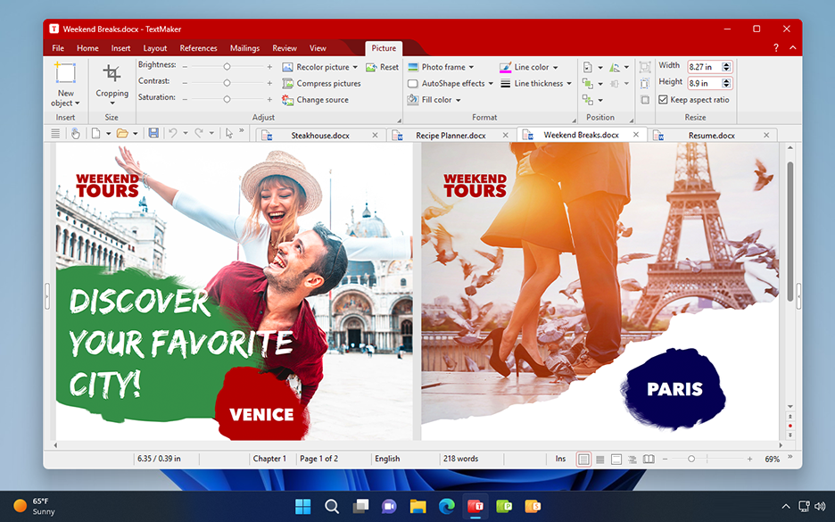 TextMaker per Windows con tutela dei dati conforme al RGPD: l’alternativa a Microsoft Word.